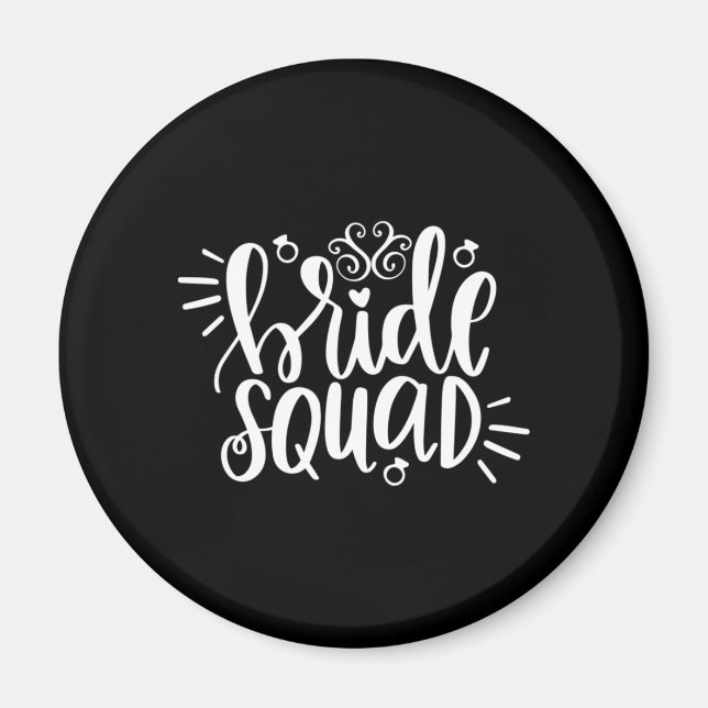 Bröllopsgåva Brudgänget Magnet (Framsidan)