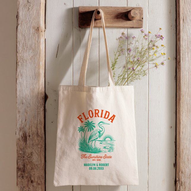 Bröllopsgåva Florida, Brudtärna, Gäster Tygkasse (Skapare uppladdad)