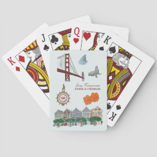 Bröllopsgåva från San Francisco  Casinokort