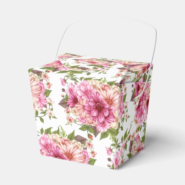 Bröllopsgåva låda-Blommor Favoritlåda Presentaskar (Framsidan Sidan)