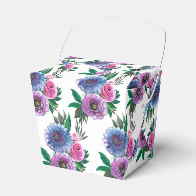 Bröllopsgåva låda-Blommor Favoritlåda Presentaskar (Framsidan Sidan)