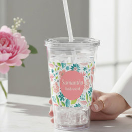 Bröllopsgåva med namn take away mugg
