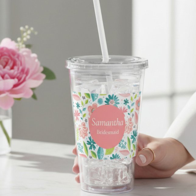 Bröllopsgåva med namn take away mugg (Skapare uppladdad)