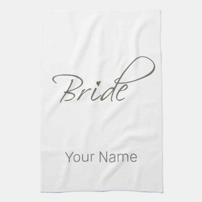 Bröllopsgåva Sjung ut och Möhippa och Förlovning S Kökshandduk (Vertikal)