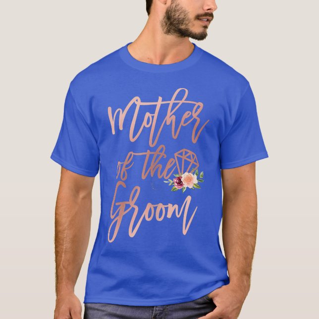 Bröllopsgåva till kvinnlig mor till bruden inför b t shirt (Framsida)