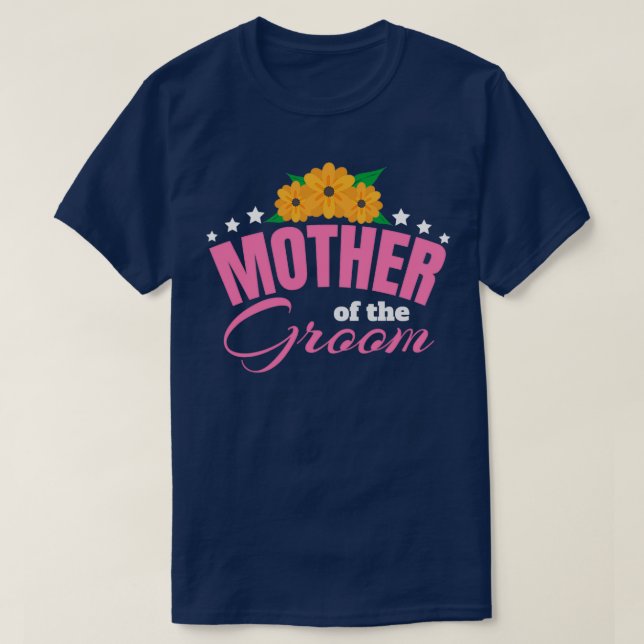 Bröllopsgåva till möhippa för brudens mamma Id T Shirt (Design framsida)