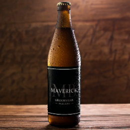 Bröllopsgåvor åt marskalkarna - Bröllopspresenter Ölflaska Etikett