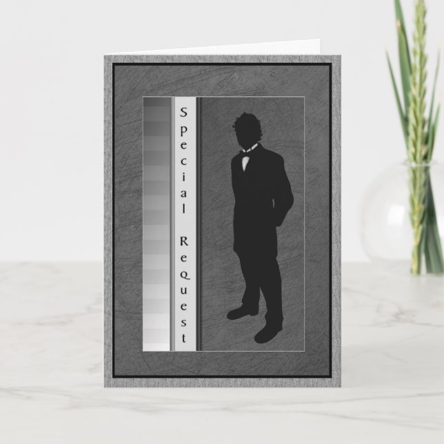 Bröllopsgud Specialförfrågan Inbjudan (Framsida)