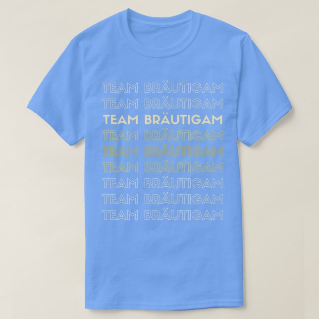 Bröllopsguide för brudgum JGA T Shirt (Design framsida)