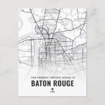 Bröllopshelgens detaljer i Baton Rouge