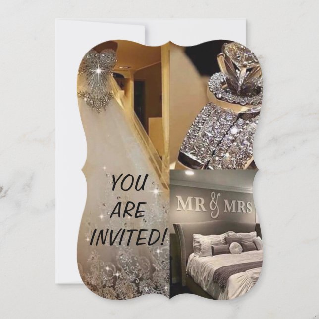 Bröllopsinbjudan (Framsida)