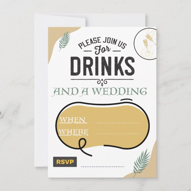 Bröllopsinbjudan (Framsida)