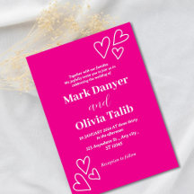 Bröllopsinbjudan | Blommigt Romantic Bröllop Card