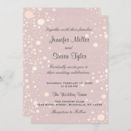 Bröllopsinbjudan |  bubblor inbjudningar