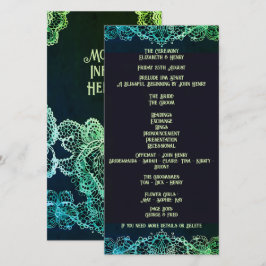 Bröllopsinbjudan elegant Snöre