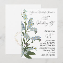 Bröllopsinbjudan enkel inbjudningar