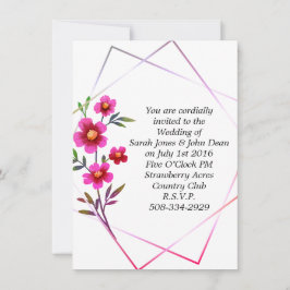 Bröllopsinbjudan enkel inbjudningar