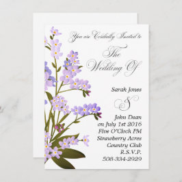 Bröllopsinbjudan enkel inbjudningar