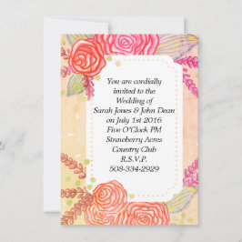 Bröllopsinbjudan enkel inbjudningar