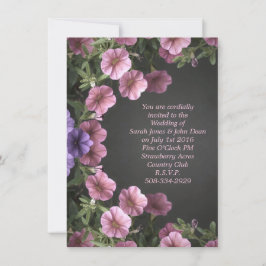 Bröllopsinbjudan enkel inbjudningar