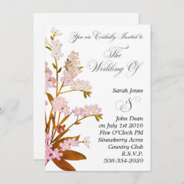 Bröllopsinbjudan enkel inbjudningar