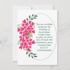 Bröllopsinbjudan enkel inbjudningar