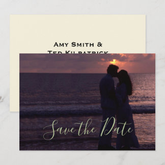 Bröllopsinbjudan Enkel Mall Anpassad Foto