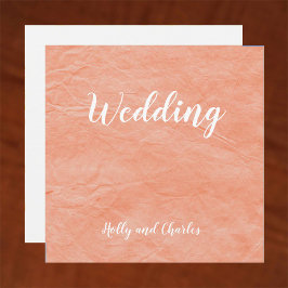 Bröllopsinbjudan. Fin parkeringseffekt. Inbjudningar