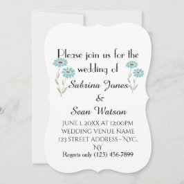 Bröllopsinbjudan Flora anpassa Destiny Destiny's's Inbjudningar