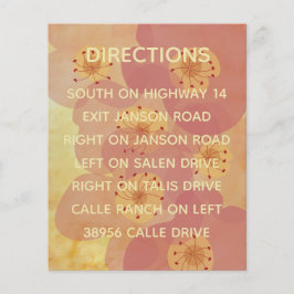 Bröllopsinbjudan för att infoga ett asiatiskt infl