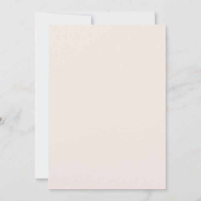  bröllopsinbjudan för blommigt inbjudningar (Baksida)