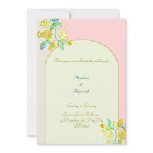 bröllopsinbjudan för granatäpple