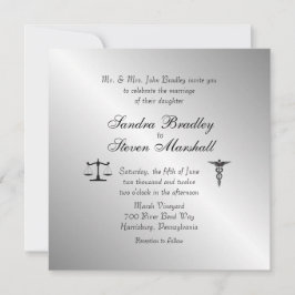 Bröllopsinbjudan för Juridik och Medicin Förening Inbjudningar