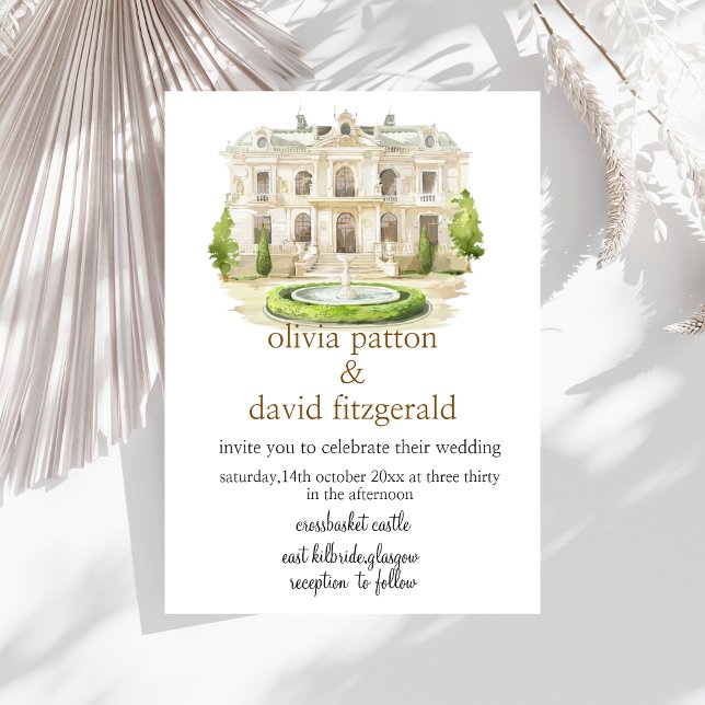 Bröllopsinbjudan för målning inbjudningar (Skapare uppladdad)