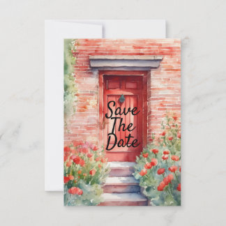 Bröllopsinbjudan för vattenfärg inbjudningar