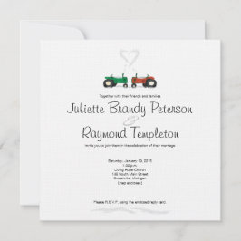 Bröllopsinbjudan för vintergrupp inbjudningar