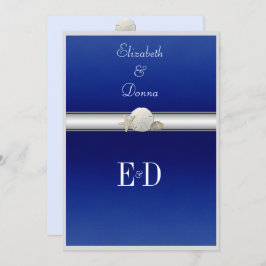 Bröllopsinbjudan från LesbiskStarfish Sand Dollar Inbjudningar