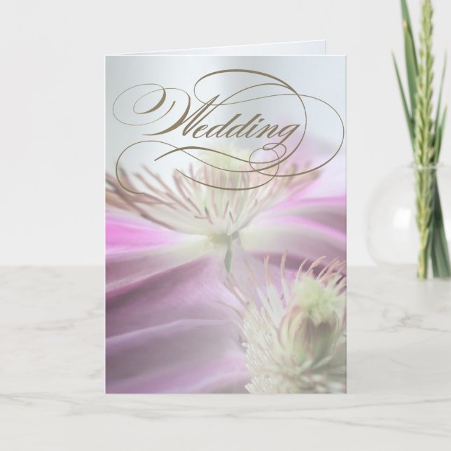 Bröllopsinbjudan Inbjudan (Framsida)