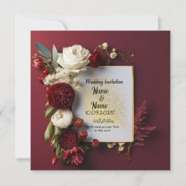 Bröllopsinbjudan Inbjudningar