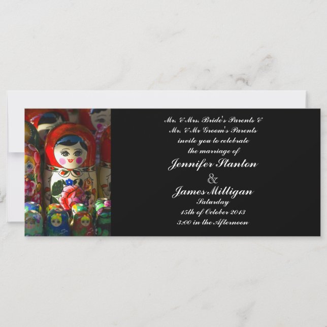 Bröllopsinbjudan Inbjudningar (Framsida)