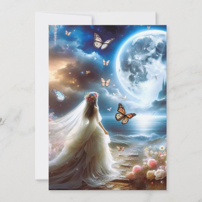 Bröllopsinbjudan Inbjudningar (Framsida)