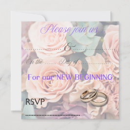 Bröllopsinbjudan Inbjudningar