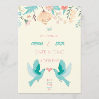 Bröllopsinbjudan Inbjudningar