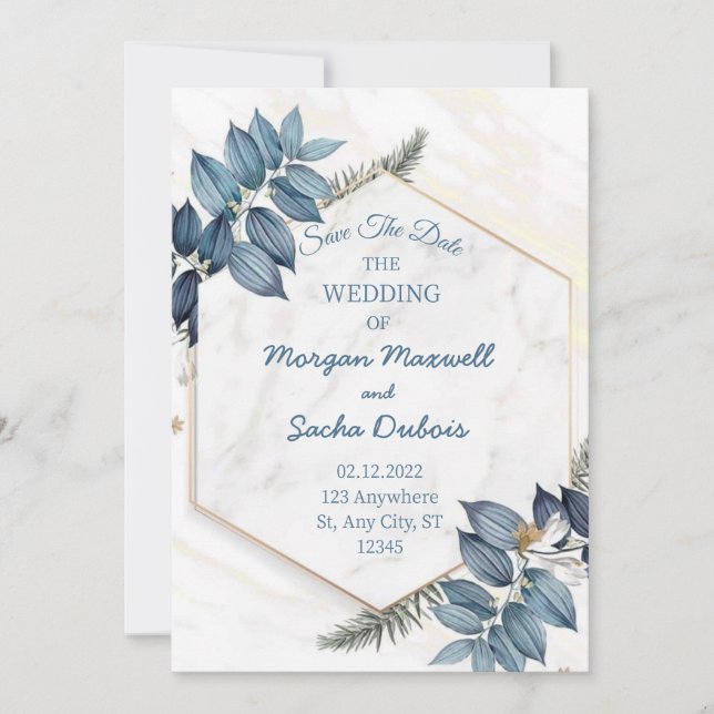 Bröllopsinbjudan Inbjudningar (Framsida)