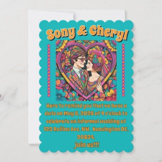 "BRöllopsinbjudan" Inbjudningar