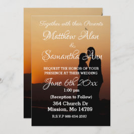 Bröllopsinbjudan Inbjudningar