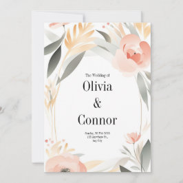 Bröllopsinbjudan Inbjudningar