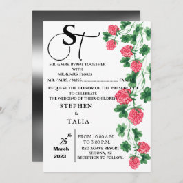 Bröllopsinbjudan Inbjudningar