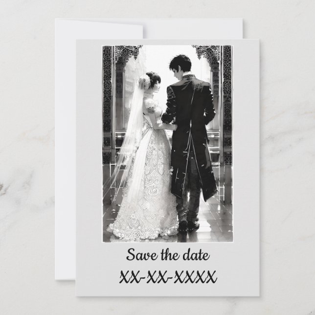 Bröllopsinbjudan Inbjudningar (Framsida)