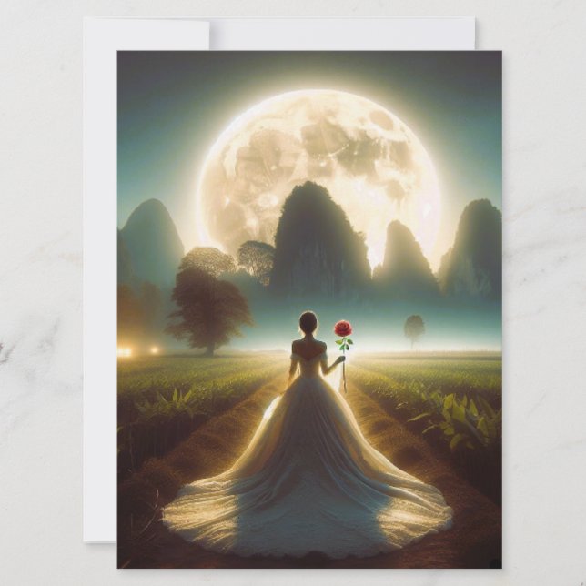 Bröllopsinbjudan Inbjudningar (Framsida)